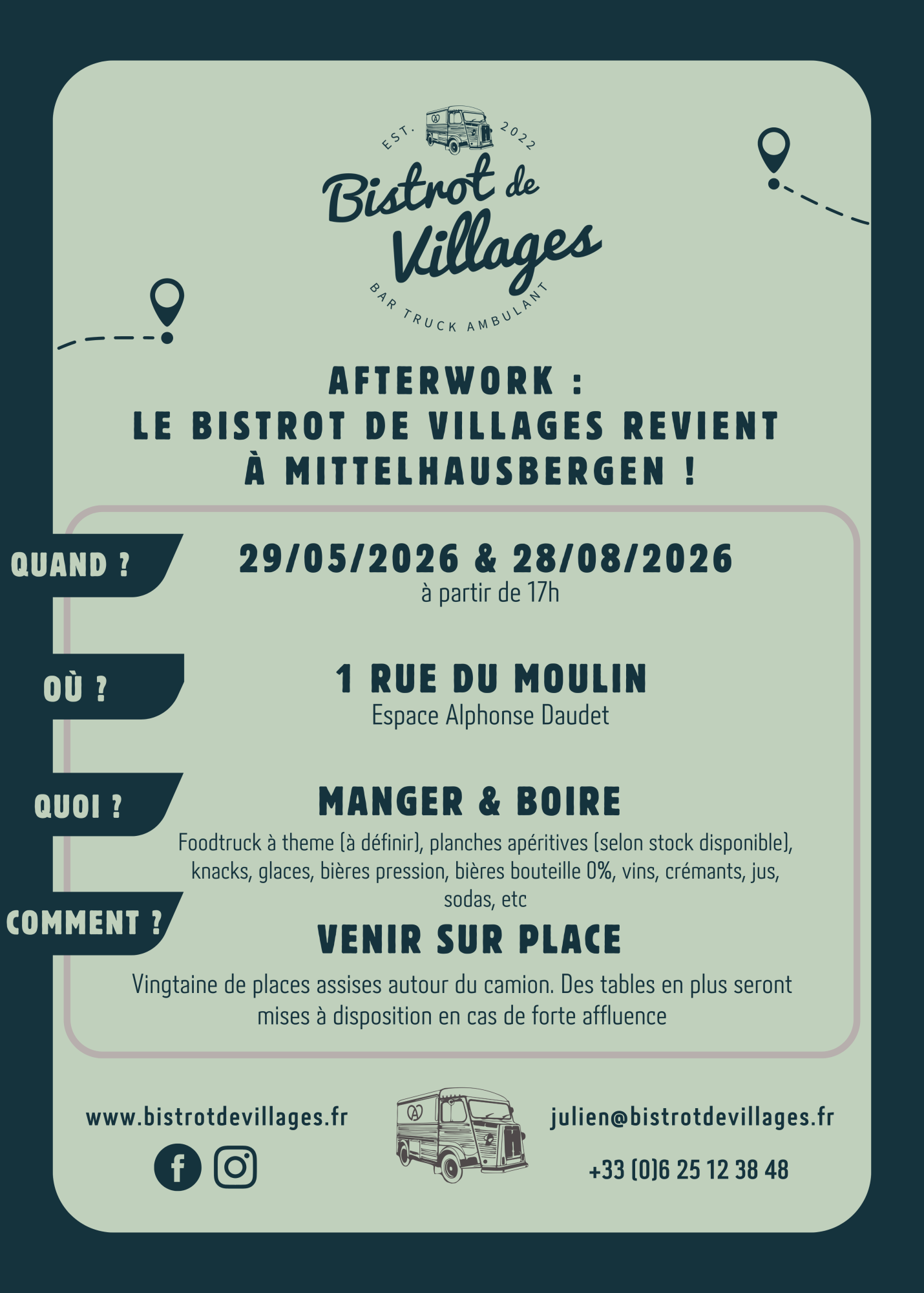 Le bistot du village &agrave; Mittelhausbergen 